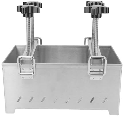 HEEPDD Cassetta degli Attrezzi per Inteneritori da con Stampi Multipli in Acciaio Inossidabile 304 per Polpette di Carne, Testa, Stufati di Formaggio, Pancetta, Pressa per Carne, Pressa per in (3KG)