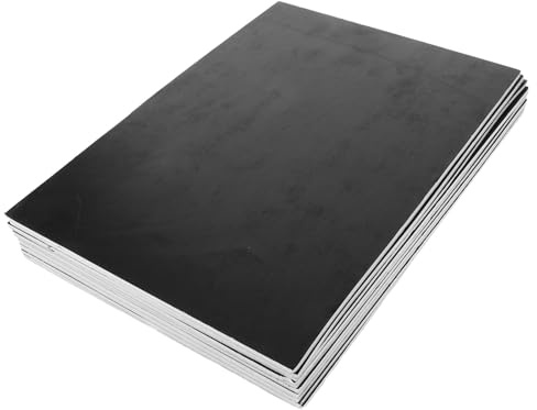 HAPINARY 10pcs Black Foam Board 27x38cm for Poster Display, Sponge Craft Sheets for Handicraft and Creative Art Activities, Thick Foam Paper Supplies for Presentation and Teaching Use