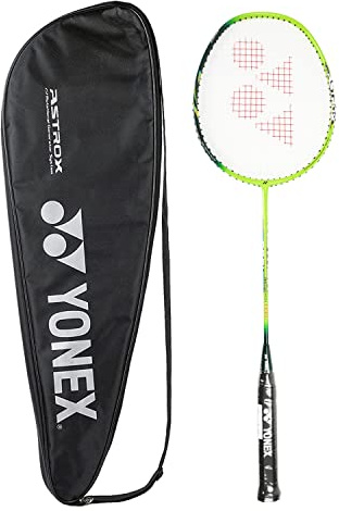 Yonex Astrox 01 Feel Strung - Raqueta de bádminton, Color Lima, Grafito