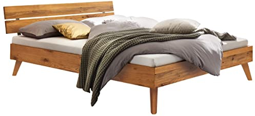 Hasena Trento Bett Ortona Wildeiche Natur 180x200