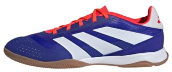 adidas Unisex League Football Boots Indoor, Lucid Blue/Cloud White/Solar Red, 42 EU