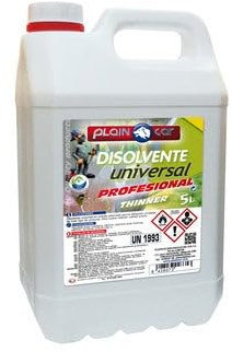 Suinga Disolvente limpiador universal, usado para lacas, imprimaciones, aparejos y masillas (5 litros)
