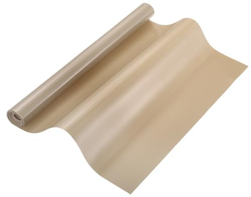 QUARKZMAN 11.8 x 3.9 pies Rollos de Tapete de Silicona para Hornear Resistentes al Calor Tapetes de Repostería Antiadherentes Antideslizantes para Encimeras Café