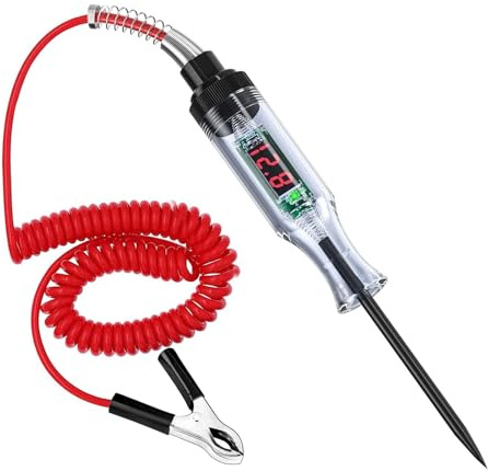 atnayo 3 to 120 V Circuit Tester with Digital Test Light for Car Electrical Fuse Circuit Checking