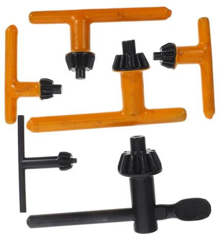 POPETPOP 6 Stück Bohrfutterschlüssel Bohrfutterschlüssel Bohrfutterschlüssel Für Bohrmaschine Bohrmaschinenzubehör Bohrmaschinen Bohrfutterschlüssel Stahl