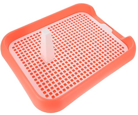 BESPORTBLE Inodoro para Perros de Interior Orinal de Malla Plástico Tamaño Grande Entrenamiento para IR al Baño Baño para Mascotas Accesorios para Perros