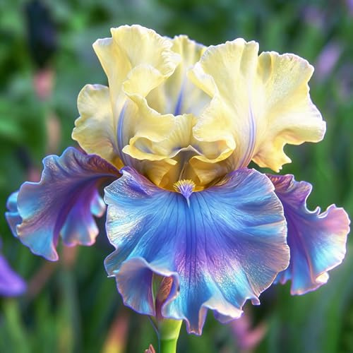 Iris (Iris tectorum),Plantasresistentes,hermosaplanta en.Plantasde balcón coloridas Bulbos de y resistentes al invierno.sombra,decoración del 10Bombilla
