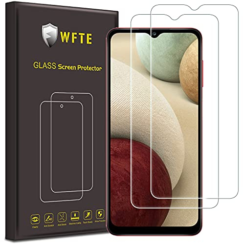 WFTE [2-Pack Screen Protector for Samsung Galaxy A05/A05S,Anti-Scratch,High Transparency,Bubble-Free,Dust-Free Premium Screen Protector Tempered Glass For Galaxy A05/A05S
