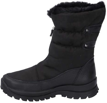 Westland Damen Snowboots Grenoble 03,Weite G (Normal),Wechselfußbett,wasserdicht,Thermostiefel,Moon Boots,Canadians,schwarz,41 EU / 7 UK