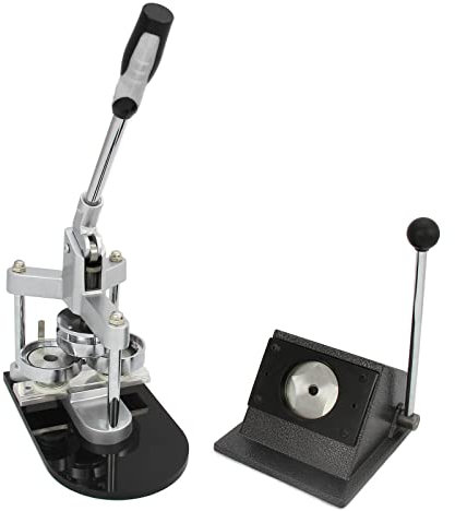 Badge Maker Machine/Making Pin Button Badges Press & Cutter Personalised Badge Kit 25/37/58mm with 260 Components