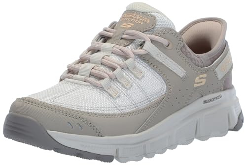 Skechers Donna Summits At 180147 Scarpe da Ginnastica, Taupe Synthetic/Mesh/Trim, 37.5 EU
