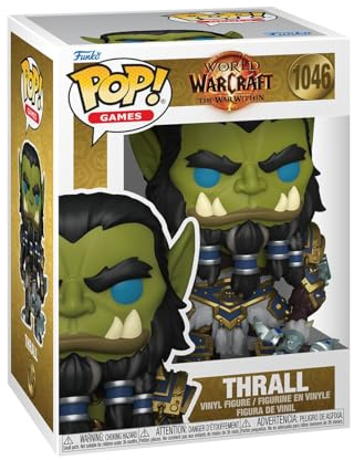 Funko Pop Games: WoW - Thrall - World of Warcraft - Figurine en Vinyle à Collectionner - Idée de Cadeau - Produits Officiels - Jouets pour Les Enfants et Adultes - Video Games Fans