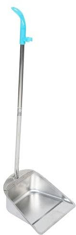 BESTOYARD Pala para Basura De Acero Inoxidable Resistente para Interior y Exterior De Cocina El Jardín Oficina Multifuncional y Ligera