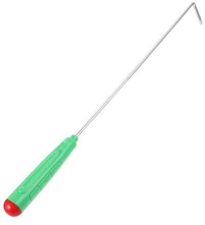 KOCKSHION Tisonnier de Cheminée Portable Outil Chaleur pour Foyer Extérieur Long Manche Antidérapant pour Camping et