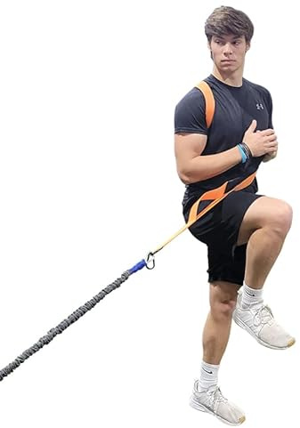 SHOP PLAY 9 Core & Hip Belt Resistance Band for Baseball & Softball Belt for Strength and Resistance