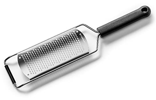 Forgast Rallador | Longitud 15 cm | Rallador Grande de Cocina | para Parmesano | para Jengibre | Rallador para Cáscaras y Más | Cuchilla de Acero Inoxidable | Apto para Lavavajillas