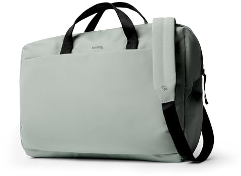 Bellroy Via Work Bag (14 L Laptop Messenger Bag)- Eucalyptus