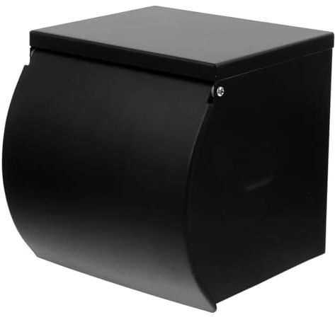 Yardenfun Porte-Rouleau Mural avec Étagère pour Salle De Bain Support De Papier Toilette Dérouleur Pratique Et Fonctionnel