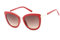 GUESS GF6089, Glänzendes Rot/Braun mit Farbverlauf, One Size