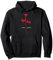 Sweet Perfection Rot und Weiß Design Pullover Hoodie