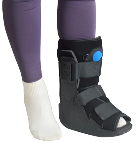 Lixinsunbu Brace Direct Air Cam Bottes de marche courtes orthopédiques pour fracture médicale et récupération médicale pour blessures aux orteils cassés
