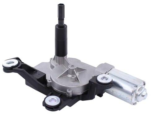 Wischermotor Heck Scheibenwischermotor Heckscheibe Scheibenwischer Motor Heckscheibenwischer Scheibenreinigung Heckwischermotor Scheibenanlage hinten für Touran 1T1 1T2 2003-2010 Caddy 2K 2004-2015
