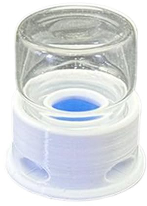 Myr Futterspender mit Wasserbehältern, zum Radfahren für Grillen, Insekten, kleine Tiere, transparent, automatischer Wasserspender für Kolonialbehälter, Terrarium, Haus, Haus, Greenhous