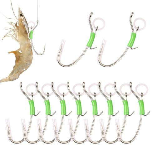 Shrimp Hooks- Fishing Tackle Parts, PLA