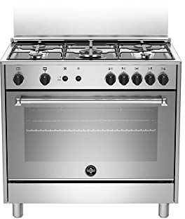 Bertazzoni La Germania Americana AMN965GXV cucina Piano cottura Acciaio inossidabile Gas A+
