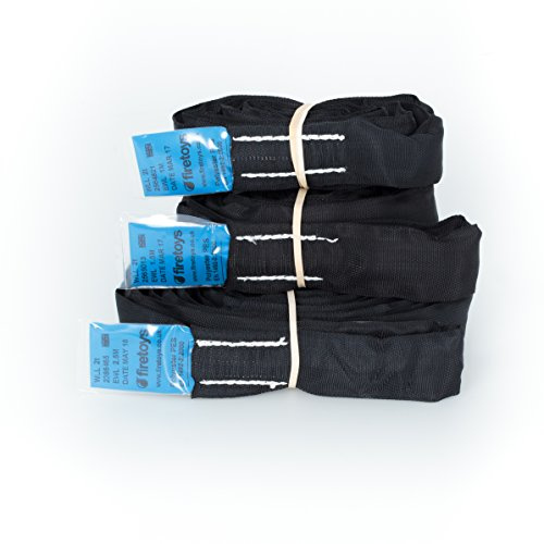 Firetoys Polyester Lifting Strop, Working Load Limit for Round Sling – 2 Tonne, Multiple Spanset Sizes EWL Available - 1.75m