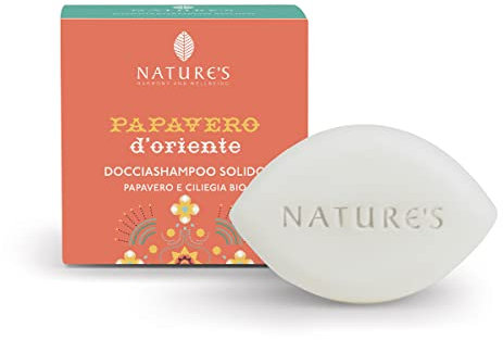 Nature's PAPAVERO D'ORIENTE Docciashampoo Solido 60 g