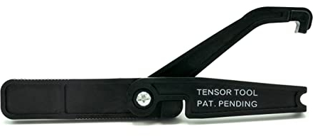 TENSOR TOOL Quik Change Reifenwagenheber Fahrradwerkzeug, Schwarz, Einheitsgröße