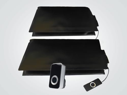 Floor Sensor Pressure MAT Alarm System Mat On Guard IP200D Double EXIT for The Elderly and Dementia Care with Plug-in Receiver. Wireless