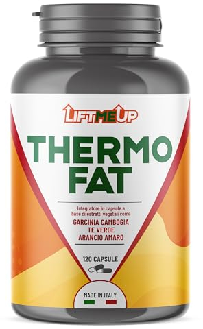 LIFTMEUP Brucia Grassi Potenti Veloci Efficaci 120 capsule - Drenante Forte Dimagrante x Pancia e Gambe - Senza Caffeina