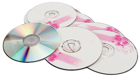 10/50 Unidades Discos CD-R Vírgenes, CD Vírgenes para Grabar Música, 730 MB 52X CD Grabables Vírgenes con Estuche Protector para Almacenar Imágenes Digitales y Datos Musicales