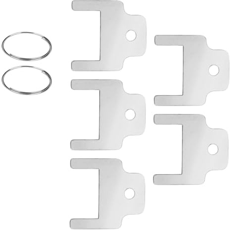 Pacchetto 5 Distributore Asciugamani Carta Con Chiave Per La Scuola Ufficio Ristorante Hotel Ristorante 25mm Ricambio Chiavi Universali