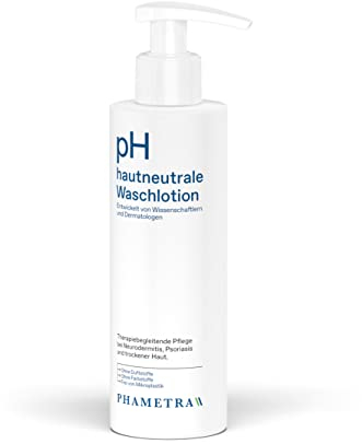 Phametra pH-hautneutrale Waschlotion | Medizinische Hautpflege | Milde Reinigung für empfindliche Haut | ohne Duft- und Farbstoffe | pH-Wert 5,5 | frei von Mikroplastik | 200ml