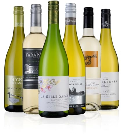 Laithwaites Sauvignon Blanc Mix White Wine Selection - Case of 6 Bottles (75cl) - Australian, South African, Chilean, French & More (Case of 6)