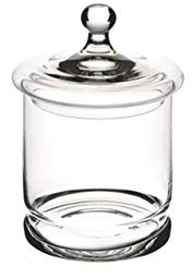 SWEET HOME Glass Potic Box för kakor med lock cod.SB00630LU cm 22,5 h diam.13,5 by Varotto & Co.