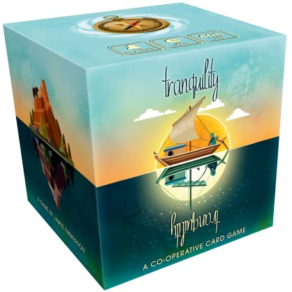 LUCKY DUCK GAMES - Ruhe | Brettspiel | Englische Version | Kooperatives Strategiespiel | Familienspiel für Kinder und Erwachsene | 1-5 Spieler | ab 8 Jahren | 15-20 Minuten