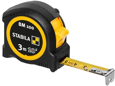 STABILA Flexómetro BM 100 de 3 m. cm/pulgadas.