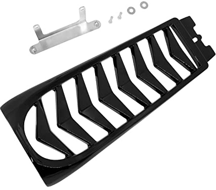 HDBUBALUS Black Lower Front Chin Spoiler Air Dam Fairing Cover for Harley Softail Street Bob Breakout Fat Bob 2018-2021
