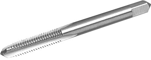 Burkit M6 x 1,25 Gewindebohrer für Rechtshänder, HSS M6 x 1,25 gerade geriffelte Maschinengewindebohrer