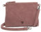 Vestopazzo Rechteckige Clutch-Tasche altrosa, Schultergurt mit verstellbarer Schnalle und abnehmbarem Griff am Handgelenk. Reißverschluss und Innentaschen. PO4003, Rosa