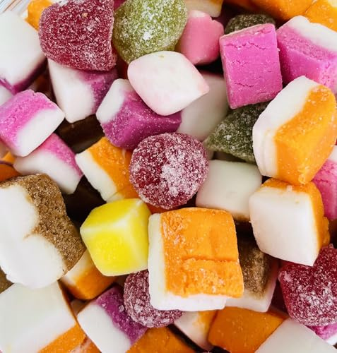 Barratt Dolly Mixtures, 400g, Retro Sweets Mix, Resealable Pouch