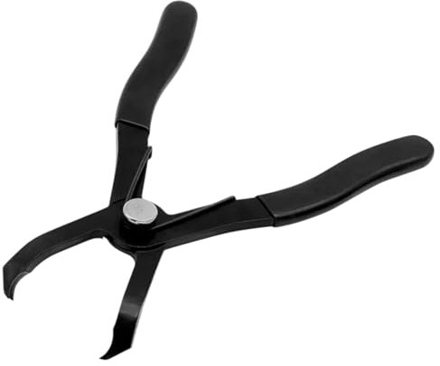 Bomefoi Alicates de clip - Herramienta de extracción para molduras decorativas y eliminación de remaches, pinzas de palanca antideslizantes con mango ergonómico, accesorios de coche para remaches