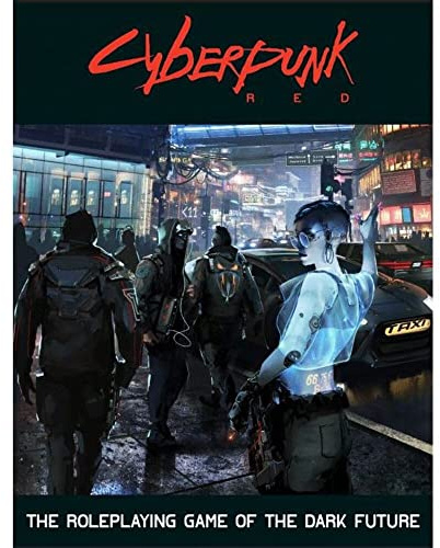 R. Talsorian Games | Cyberpunk Red | Roleplaying Game | 4 Players | Ages 14+ | 30 to 60 Minutes Playing Time