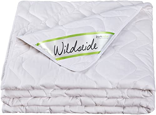 franknatur Sommerdecke 140x220 Bettdecke Sommer Wildseidendecke Baumwolle