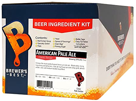 Brewer's Best American Pale Ale Home Brewing Ingredient Kit