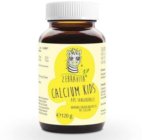 Cellavita Calcium kids (natürlicher Calcium Lieferant) Kalzium für Kinder (120g)